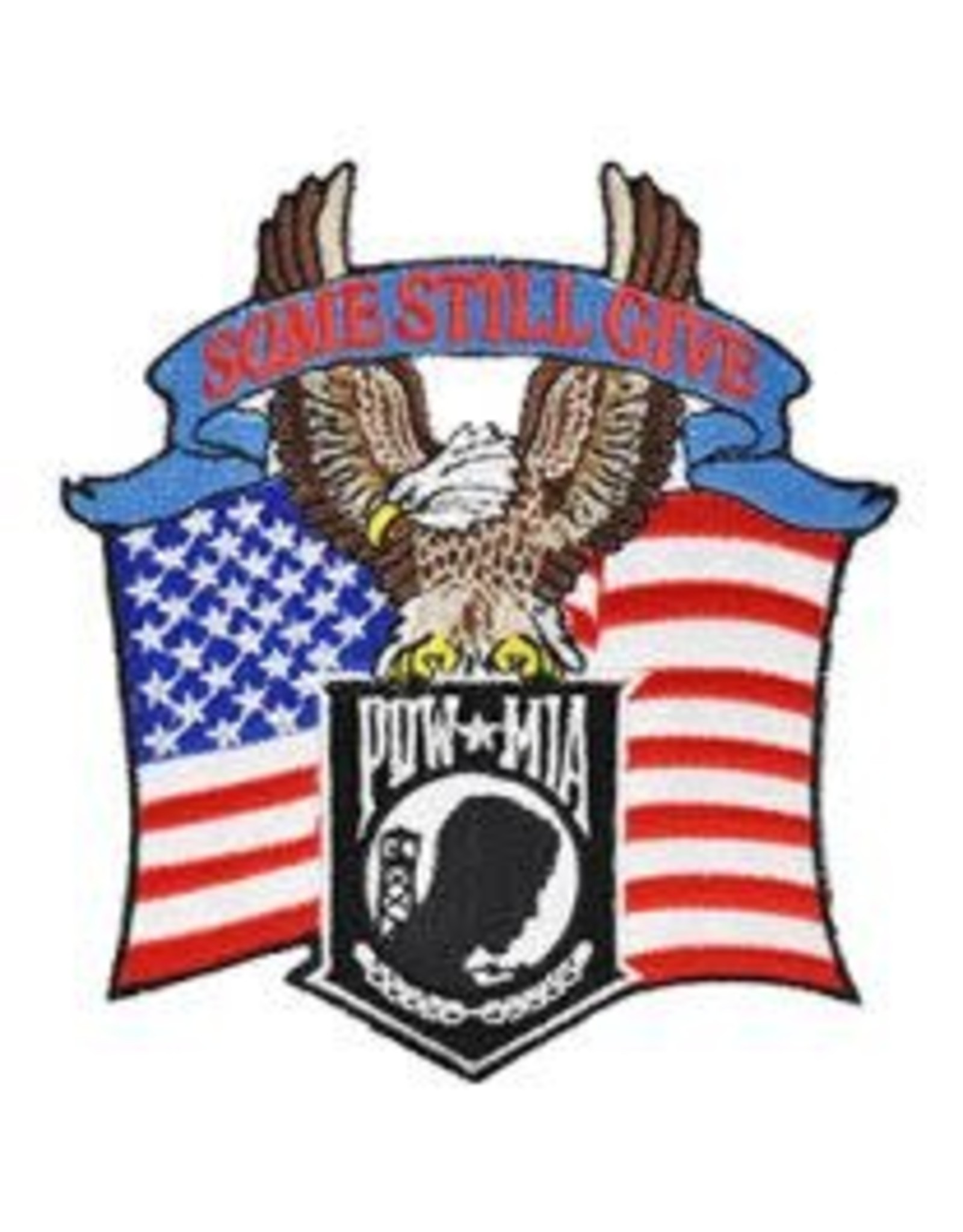 Patch - POW*MIA Eagle USA