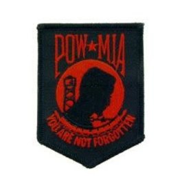 Patch - POW*MIA Red Black