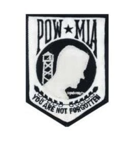 Patch - POW*MIA White
