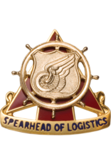 Transportation Regimental Crest, Spearhead of Logistics