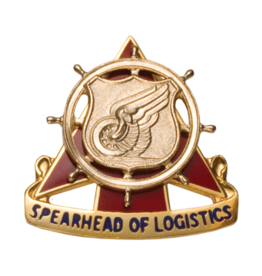 Transportation Regimental Crest, Spearhead of Logistics