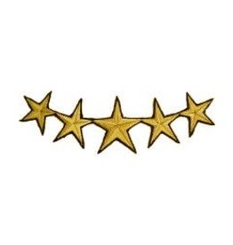 Patch - Stars 5 Gold