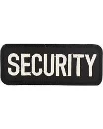 Patch - Tab Security Black/White - Military Outlet