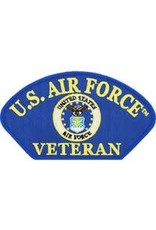 Patch - USAF Hat Logo Veteran