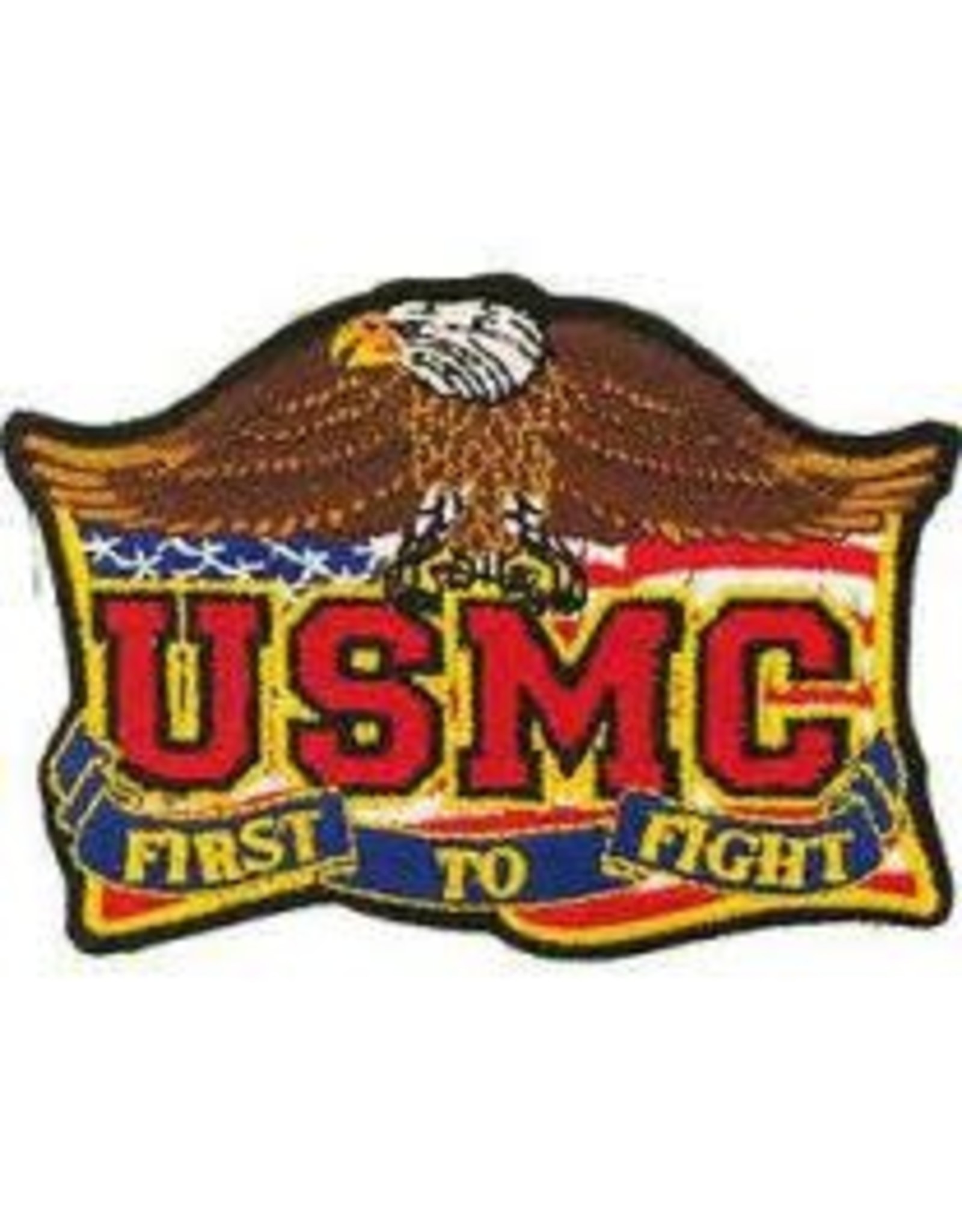 Patch - USMC Eagle First To Fight