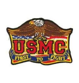 Patch - USMC Eagle First To Fight