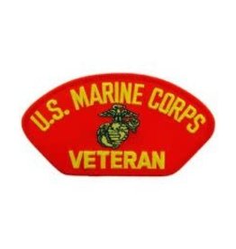 Patch - USMC Hat Veteran