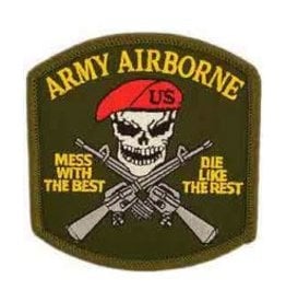 Patch - Army Mess w/ Best Airborne Green