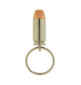 Bullet Keychain 40 Cal S&W - Nickle