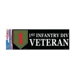 Bumper Sticker - Army 1st Infantry Division