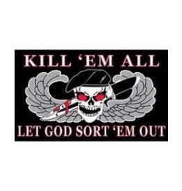 Flag - 3'x5' - Kill 'em All