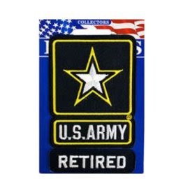 Patch - Army, Logo, Star, Retired