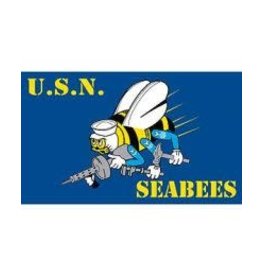 Flag - 3'x5' - USN Seabees