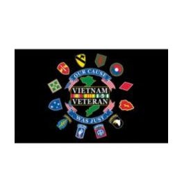 Flag - 3'x5' - Vietnam Veteran Just Cause