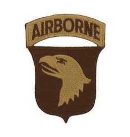 Patch - Army 101st A/B Division Desert