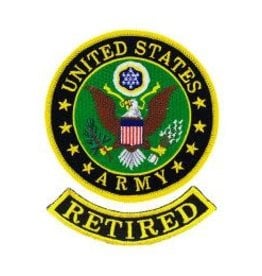 Patch - Army Logo Retired