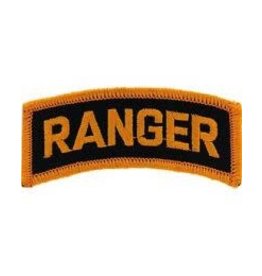 Patch - Army Tab Ranger Gold/Black