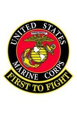 Patch - USMC, First to Fight 3"