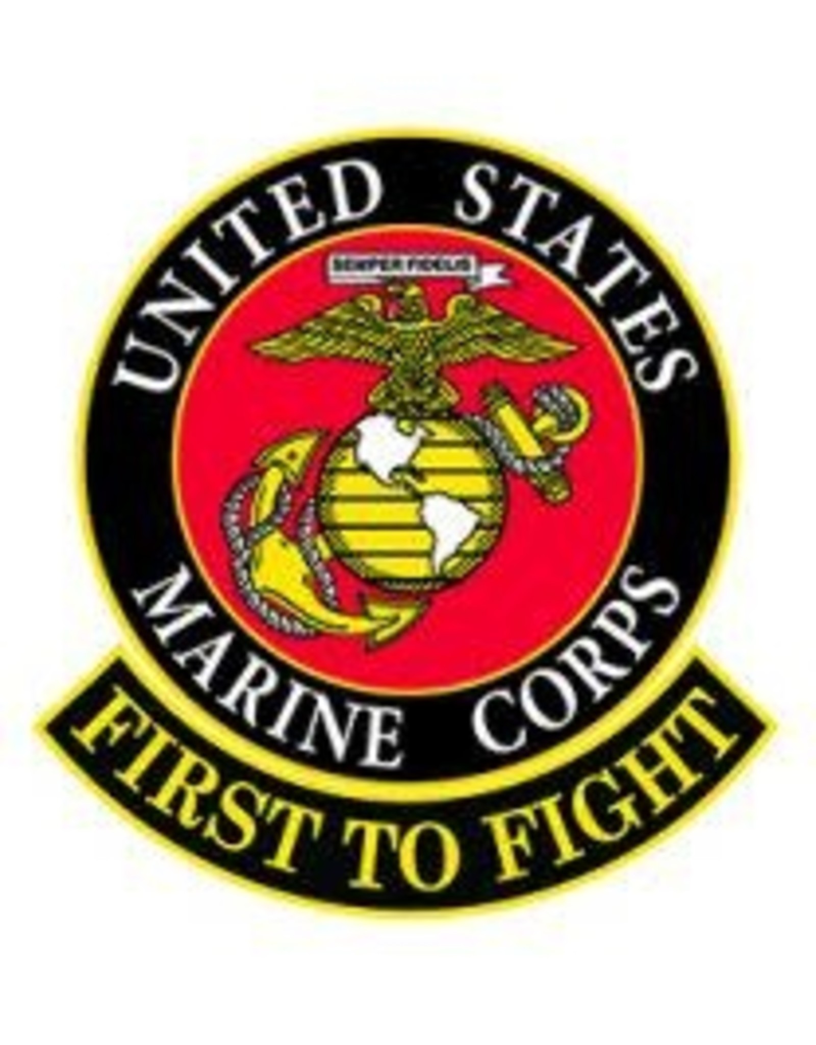 Patch - USMC, First to Fight 3"