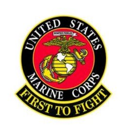 Patch - USMC, First to Fight 3"