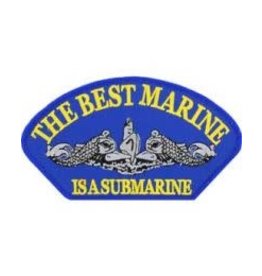 Patch - USN Hat Best Marine
