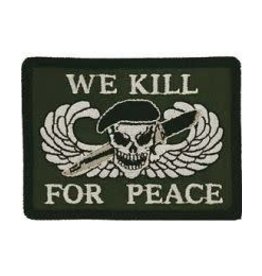 Patch - We Kill for Peace