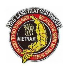 Patch - Vietnam The Land That God Forgot