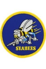 Patch - USN Seabees Gold