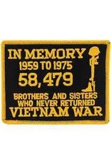 Patch - Vietnam In Memory