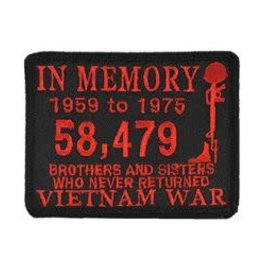 Patch - Vietnam In Memory Red/Black 1