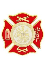 Pin - Fire Dept Axe Red