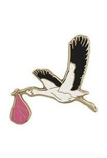 Pin - Stork Pink