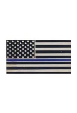 Pin - USA Flag - Blue Line