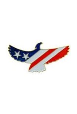 Pin - USA Flag Eagle Stars