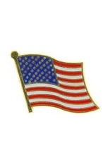 Pin - USA Flag Wavy