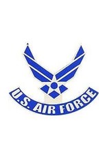 Pin - USAF Logo II Wings w/Tab Curved