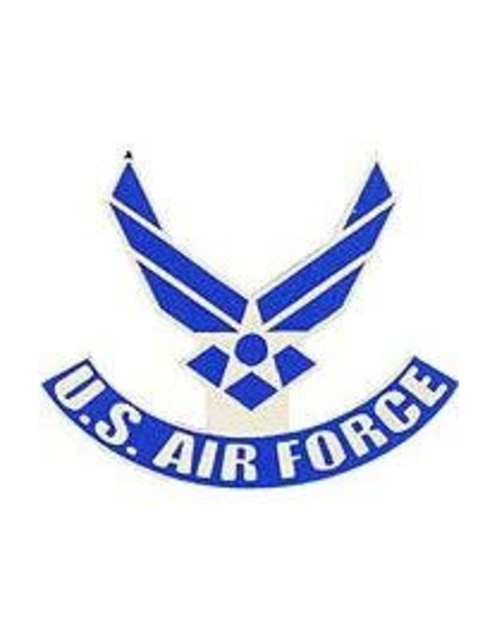 Pin - USAF Logo II Wings w/Tab Curved