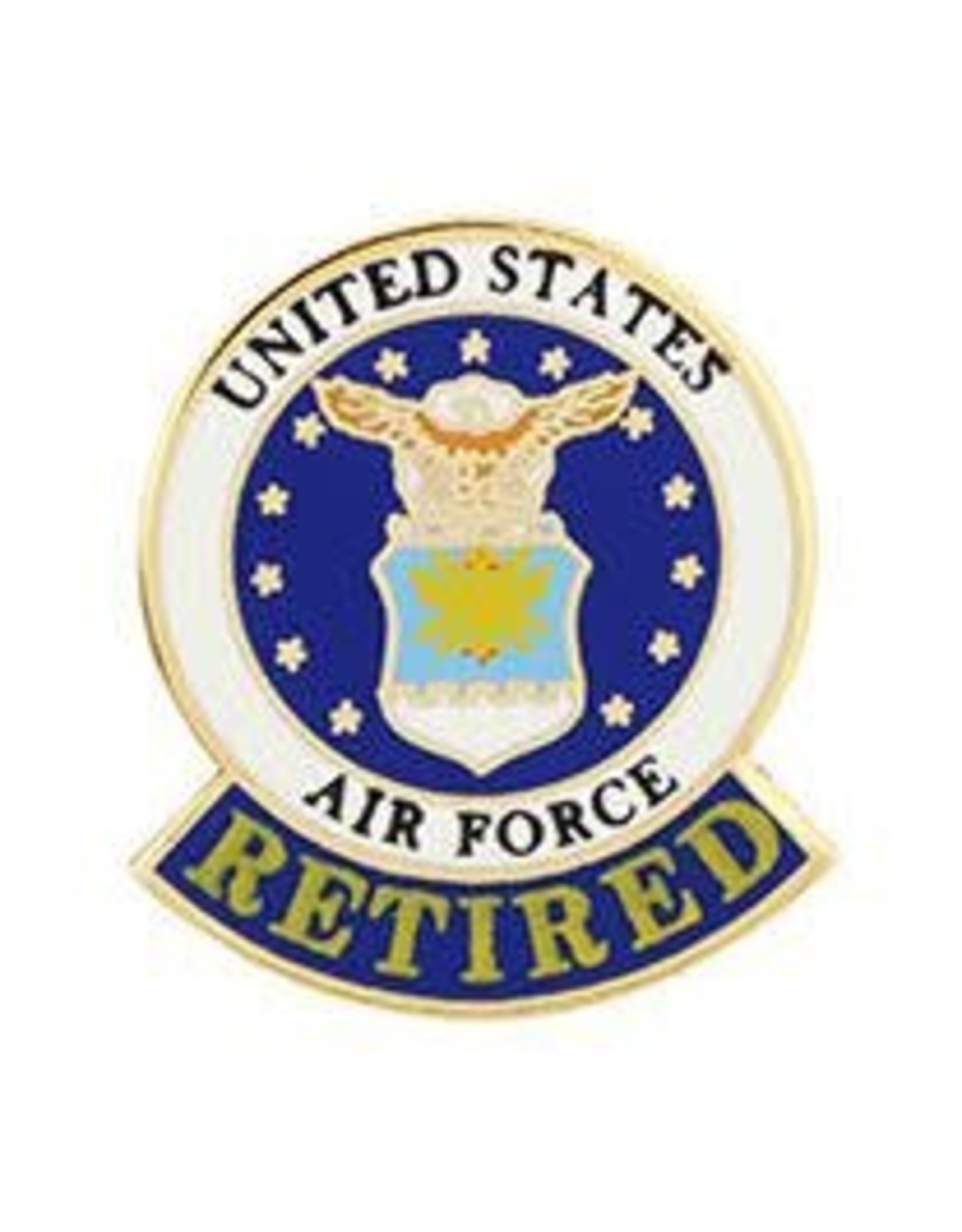 Pin - USAF Logo Retired
