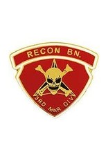 Pin - USMC 3rd Recon Bn Gold
