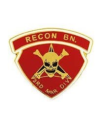 60年代　実物　米軍　3rd Recon Bn Mortalis パッチ 4