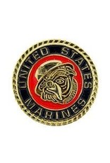 Pin - USMC Bulldog 3D