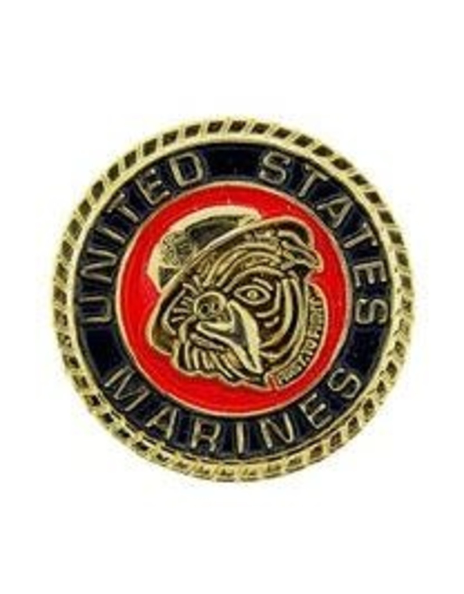 Pin - USMC Bulldog 3D