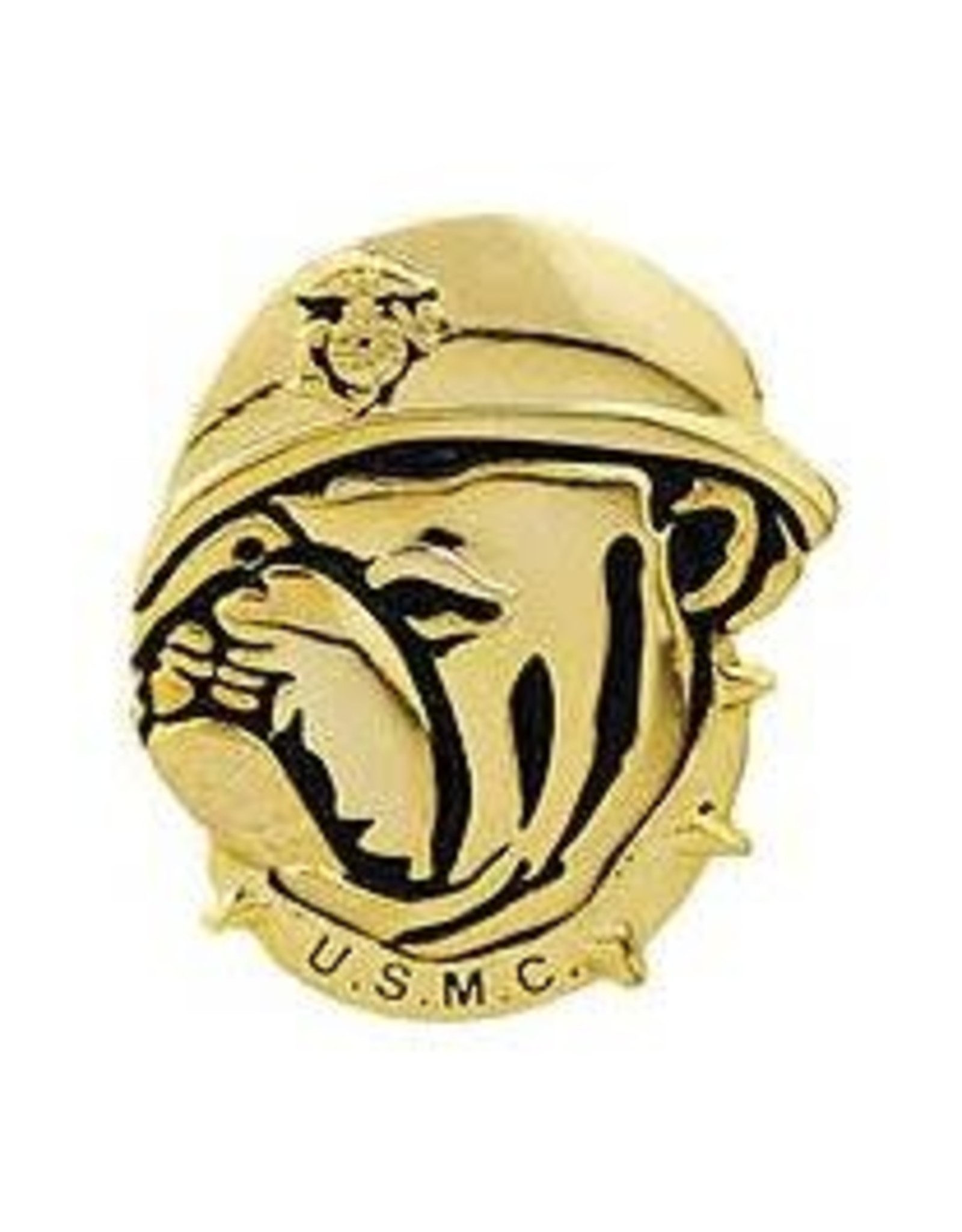 Pin - USMC Bulldog Emblem 3
