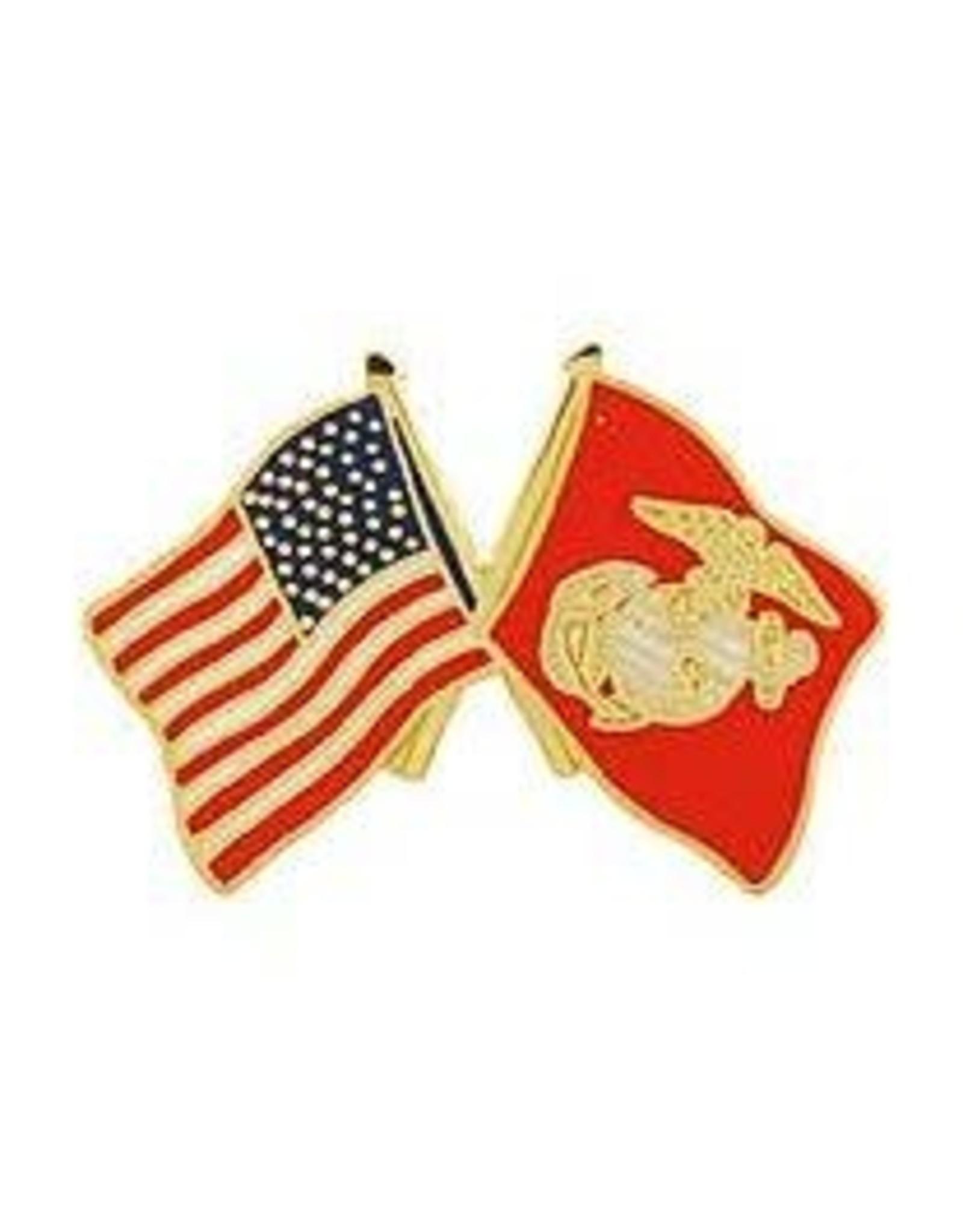 Pin - USMC Flag USA/USMC (Small)