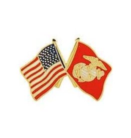 Pin - USMC Flag USA/USMC (Small)