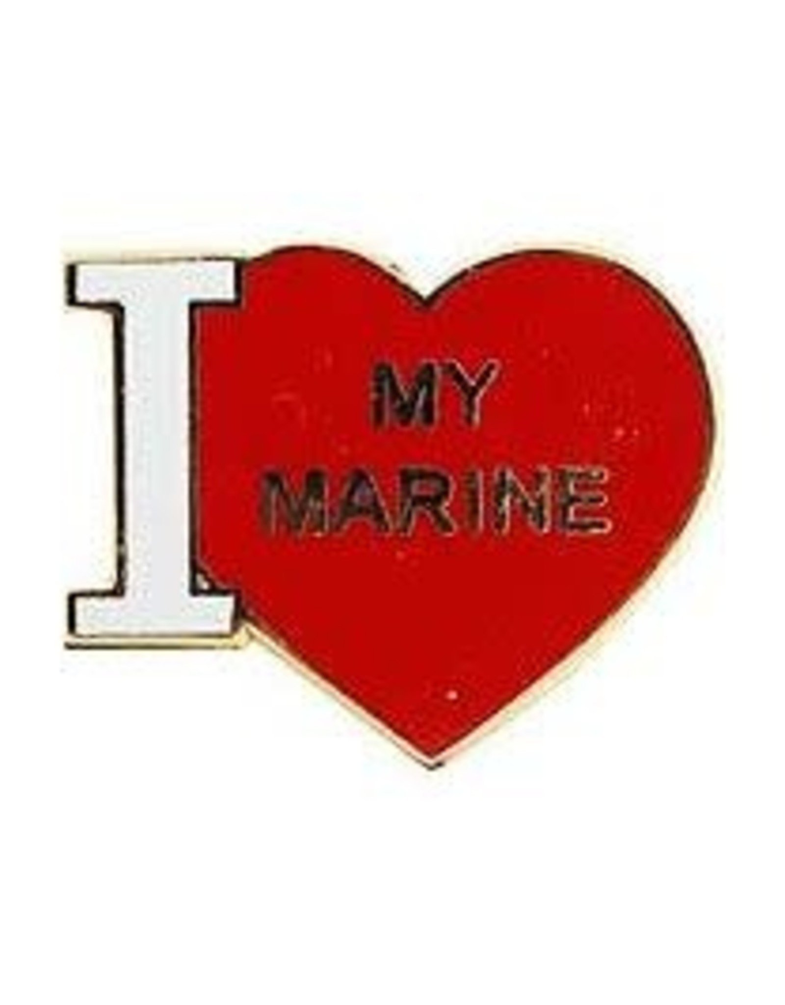 Pin - USMC I Heart My Marine