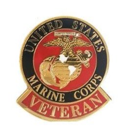 Pin - USMC Logo Veteran
