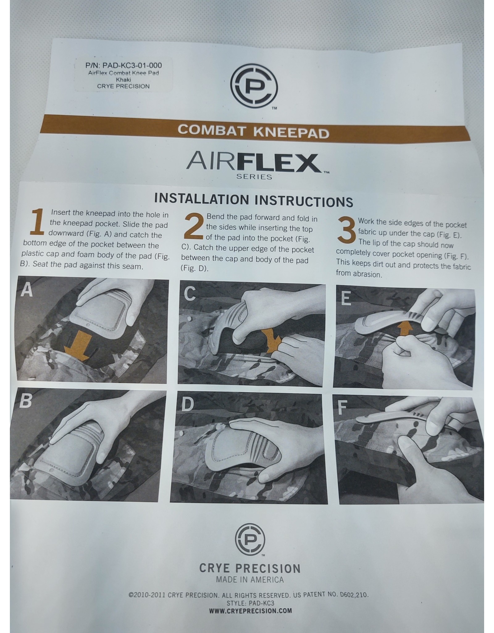 Air Flex Knee Pad Set