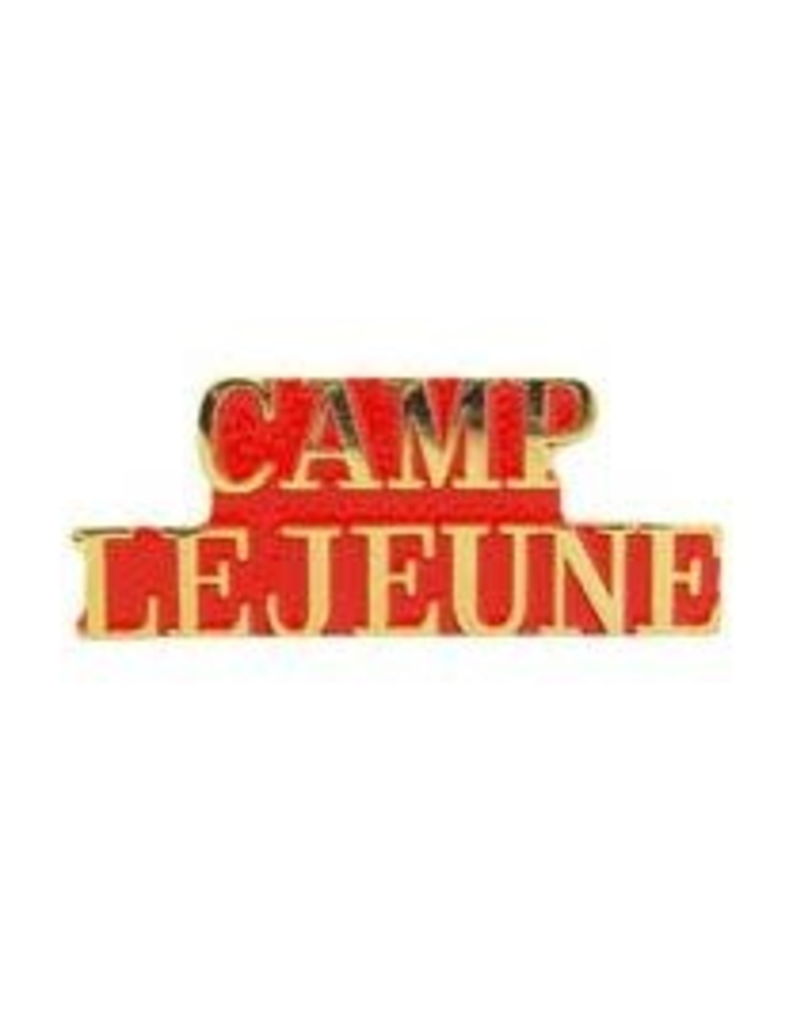 Pin - USMC Scroll - Camp LeJeune