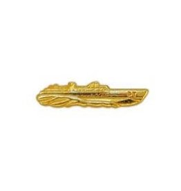 Pin - USN Boat PT Gold